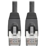 Tripp Lite by Eaton Cat6a 10G Snagless Shielded STP Ethernet Cable (RJ45 M/M) PoE Black 2 ft. (0.61 m)