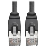 Tripp Lite Cat6a Ethernet Cable 10G STP Snagless Shielded PoE MM Black 15ft