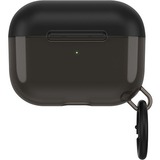 OtterBox Ispra Carrying Case Apple AirPods Pro - Black Hole - Scratch Resistant, Damage Resistant, Scuff Resistant, Drop Resistant - Polycarbonate, Thermoplastic Elastomer (TPE), Zinc Alloy Body - Carabiner Clip