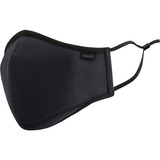 Moshi OmniGuard&trade; Mask with 3 Replaceable Nanohedron Filters - Ocean Black (M) PM 0.075 Filtration, Anti-bacterial Treatment, Washable and Reusable, Includes Carry Pouch