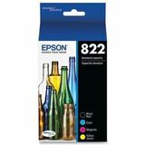 Epson T822 Original Standard Yield Inkjet Ink Cartridge - Combo Pack - CMYK - 1 Each