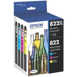 Epson+DURABrite+Ultra+822XL%2F822+Original+High%2FStandard+Yield+Inkjet+Ink+Cartridge+-+Black%2C+Cyan%2C+Magenta%2C+Yellow+-+4+%2F+Pack