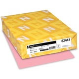 Neenah Printable Multipurpose Card Stock - Letter - 8 1/2" (215.90 mm) x 11" (279.40 mm) - 67 lb (30390.69 g) Basis Weight - Acid-free, Eco-friendly, Fade Resistant, Non-yellowing - Pink - 250 Ream