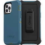 OtterBox Defender Rugged Carrying Case (Holster) Apple iPhone 12, iPhone 12 Pro Smartphone - Teal Me About It - Dirt Resistant, Bump Resistant, Scrape Resistant, Dirt Resistant Port, Dust Resistant Port, Lint Resistant Port, Drop Resistant, Clog Resistant - Belt Clip - 6.38" (162.05 mm) Height x 3.58" (90.93 mm) Width x 1.30" (33.02 mm) Depth - Retail