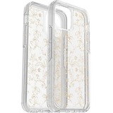 OtterBox iPhone 12 and iPhone 12 Pro Symmetry Series Case - For Apple iPhone 12 Pro, iPhone 12 Smartphone - Gold Floral Print - Wallflower Graphic, Clear - Drop Resistant, Bump Resistant, Shock Absorbing - Polycarbonate, Synthetic Rubber