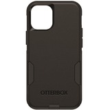 OtterBox Commuter Smartphone Case - For Apple iPhone 12 mini Smartphone - Black - Scratch Resistant, Bump Resistant, Shock Resistant - Silicone, Polycarbonate - 1 Pack