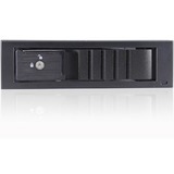 Istarusa BPN-SEA110HD-BLACK Drive Cabinets Trayless 5.25" To 3.5" 12gb/s Hdd Hot-swap Rack Bpnsea110hdblack 846813044516