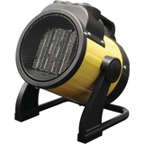 Royal Sovereign Heavy Duty Utility Heater - Ceramic - Electric - Electric - 750 W to 1.50 kW - 3 x Heat Settings - 1500 W - 120 V AC - Garage, Workshop, Worksite - Portable - Yellow, Black