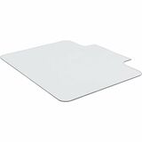 LLR82836 - Lorell Tempered Glass Chairmat with Lip