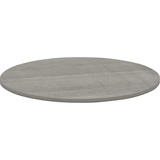 Lorell+Weathered+Charcoal+Round+Conference+Table