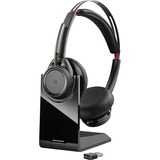 Plantronics Voyager Focus UC B825-M Headset - Stereo - USB - Wireless - Bluetooth - 98 ft - Over-the-head - Binaural - Ear-cup - Noise CancelingTAA Compliant