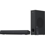 Creative Stage V2 2.1 Bluetooth Sound Bar Speaker - 80 W RMS - Black - Wall Mountable - 55 Hz to 20 kHz - Battery Rechargeable - USB - 1 Pack