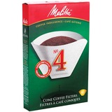 Melitta Paper Filter - #4 Cup(s) Cone - 40 / Box - White