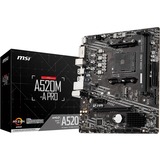 MSI A520M-A PRO Desktop Motherboard - AMD Chipset - Socket AM4