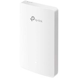 TP-LINK Omada SDN AC1200 Wireless MU-MIMO Gigabit Wall Plate Access Point. Wireless Speeds: up to 300 Mbps on 2.4Ghz and up to 867 Mbps on 5Ghz. 4 Gigabit Ethernet ports (1 uplink + 3 downlink), one downlink port offering PoE pass-through. 802.3af/802.3