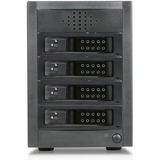 Istarusa JAGE5BT4HDBK-DE Drive Cabinets 4-bay Sas/sata 12gb/s Sff-8644 Trayless Hotswap Jbod Enclosure Jage5bt4hdbkde 846813045797