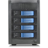 Istarusa JAGE5BT4HDBL-DE Drive Cabinets 4-bay Sas/sata 12gb/s Sff-8644 Trayless Hotswap Jbod Enclosure Jage5bt4hdblde 846813045803