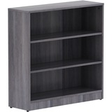 LLR69626 - Lorell Weathered Charcoal Laminate Bookc...