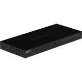 Netgear AV Line M4250-10G2F-PoE+ 8x1G PoE+ 125W 2x1G and 2xSFP Managed Switch (GSM4212P) - 10 Ports - Manageable - 3 Layer Supported - Modular - 2 SFP Slots - 17.32 W Power Consumption - 125 W PoE Budget - Optical Fiber, Twisted Pair - PoE Ports - 1U High - Rack-mountable - Lifetime Limited Warranty