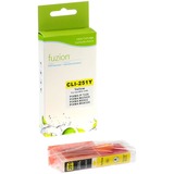 fuzion High Yield Inkjet Ink Cartridge - Alternative for Canon CLI-251XL - Yellow - 1 Each - Inkjet - High Yield - 1 Each