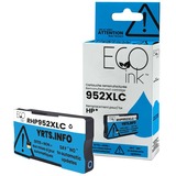 Eco Ink Remanufactured Inkjet Ink Cartridge - Cyan - 1 Each