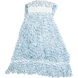 Genuine+Joe+Blue+Stripes+Hygrade+Rayon+Mophead