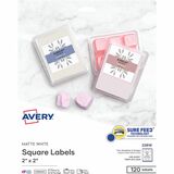 Avery® Print-to-the-Edge Easy Peel Square Labels