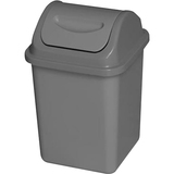 Advantage Maintenance Waste Receptable - Polypropylene, Plastic - Gray - 1 Each