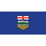 L'tendard Province Flag - Canada - Alberta - 72" (1828.80 mm) x 36" (914.40 mm) - Nylon
