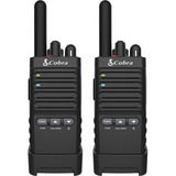 Cobra PX650 Pro Business 2-Watt FRS Walkie Talkies - 22 Radio Channels - 2 W - Voice Activated Transmission (VOX), Hands-free - Lithium Ion (Li-Ion)