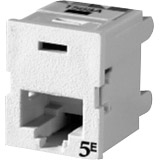 Ortronics Clarity5E TJ5E00 Network Connector - 1 x RJ-45 Network - Fog White