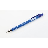 Offix Ballpoint Pen - Fine Pen Point - Blue - Rubberized Barrel - 1 Each