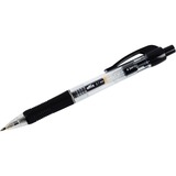 Offix Retractable Rolling Ball Pen - 0.7 mm Pen Point Size - Retractable - Black Gel-based Ink - 1 Each