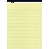 Offix Notepad - 50 Sheets - 5" x 8 3/4" - Yellow Paper - 1 Each