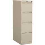 Offices To Go 4 Drawer Letter Width Vertical File - 15.2" x 25" x 52" - 4 x Drawer(s) for File - Letter - Vertical - Ball-bearing Suspension, Lockable, Pull-out Drawer - Nevada