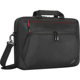Lenovo Essential Plus Carrying Case Rugged (Briefcase) for 15.6" Notebook - Black - Weather Resistant, Wear Resistant - Ballistic Nylon Body - ThinkPad Signature Logo - Luggage Strap, Shoulder Strap, Hand Grip, Carrying Strap, Handle - 14.17" (360 mm) Height x 16.42" (417 mm) Width x 3.07" (78 mm) Depth - 1 Pack