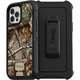 OtterBox Defender Rugged Carrying Case (Holster) Apple iPhone 12, iPhone 12 Pro Smartphone - RealTree Edge Black Graphic - Dirt Resistant, Bump Resistant, Scrape Resistant, Dirt Resistant Port, Dust Resistant Port, Lint Resistant Port, Drop Resistant, Clog Resistant - Silicone Body - Belt Clip - 6.38" (162.05 mm) Height x 3.58" (90.93 mm) Width x 1.30" (33.02 mm) Depth - Retail