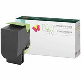 EcoTone Toner Cartridge - Remanufactured for Lexmark 71B1HK0 - Black - 6000 Pages - 1 Pack