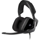 Corsair VOID ELITE STEREO Gaming Headset - Carbon - Stereo - Mini-phone (3.5mm) - Wired - 32 Kilo Ohm - 20 Hz - 30 kHz - Over-the-head - Binaural - Ear-cup - Omni-directional Microphone - Carbon