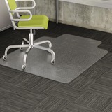 Deflecto Earth Source CM13233PB Chair Mat - Carpet, Indoor, Hard Floor - 53" (1346.20 mm) Length x 45" (1143 mm) Width - Lip Size 25" (635 mm) Length x 12" (304.80 mm) Width - Rectangular - Vinyl - 1 Each