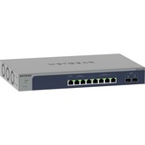 Netgear MS510TXUP Ethernet Switch - 8 Ports - Manageable - 3 Layer Supported - Modular - 380 W Power Consumption - 295 W PoE Budget - Twisted Pair, Optical Fiber - PoE Ports - Rack-mountable, Desktop - Lifetime Limited Warranty