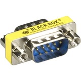 Black Box Gender Changer - DB9 Male/DB9 Male - 1 x 9-pin DB-9 Serial Male - 1 x 9-pin DB-9 Serial Male
