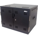 AVer AVerCharge X16 16 Device B.Y.O.C. (Build Your Own Cart) Charging Solution - Up to 15" Screen Support - 16 Devices Supported - 17.63" (447.80 mm) Height x 24.18" (614.17 mm) Width x 19.03" (483.36 mm) Depth - Wall Mountable - For Mobile Device, Classroom, Smartphone, Document Camera - Key Lock, Removable Divider, Adjustable Divider, Stackable, Cable Management, Locking Door, Power Strip, Fixed Shelf, Smart Fan Control
