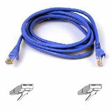 Belkin+9ft+Cat6+Snagless+Molded+Networking+Cable+-+Ethernet+-+RJ45+550mhz+-+Blue+-+patch+cable