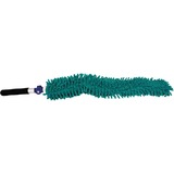 Globe Complete Chenille High Duster Set - Green - 31" (787.40 mm) Overall Length - Stainless Steel Handle - 1 Each