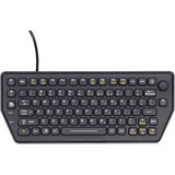 Gamber Johnson 7300-0171 Keyboards & Keypads Gamber-johnson Ikey Mobile Backlit Keyboard With Force Sensing Resistor - Cable Connectivity - Usb I 73000171 041898989916