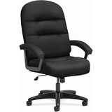 HON+Pillow-Soft+Executive+High-Back+Chair+%7C+Fixed+Arms+%7C+Black+Fabric