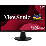 ViewSonic VA2447-MH 24 Inch Full HD 1080p Monitor with Ultra-Thin Bezel, AMD FreeSync, 75Hz, Eye Care, and HDMI, VGA Inputs for Home and Office