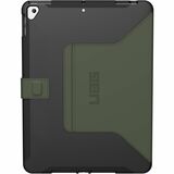 Urban Armor Gear Scout Carrying Case (Folio) for 10.2" Apple iPad (7th Generation), iPad (8th Generation), iPad (9th Generation) Tablet - Black