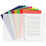 Winnable Letter Report Cover - 8 1/2" x 11" - 80 Sheet Capacity - 3 x Tang Fastener(s) - Black
